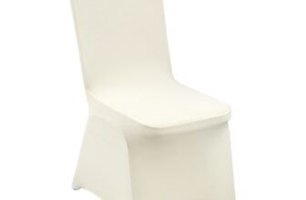 VEVOR Stretch Spandex Folding Chair Covers, Universal Fitted Chair Cover, Removable Washable Protective Slipcovers, for Wedding, Holiday, Banquet, Par