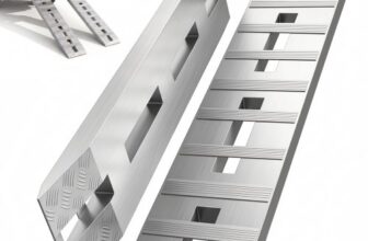 VEVOR 60″ x 12″ Aluminum Trailer Ramps 6000LBS Total Beavertail Hook End 1 Pair 2 Ramps