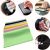 12pcs Assorted Colors No Wool Loss Microfiber Cleaning Cloths- Cleans Lenses, Glasses, Screens, Cameras, Eyeglasses, Cell Phone, Lcd Tv Screens (6x7in)