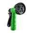 Adjustable Garden Hose Water Nozzle with 7-Spray Patterns – Blue 1-Pack