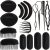 16 Pcs Hair Sponge Bump Up Volume Inserts Tool Simple Hair Braid Tools Hair Bases Hair Bump Up Combs Clips Hair Styling Tools Sponge Hair Accessories For Women Hair Styling