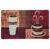 Anti-Fatigue Cushioned Kitchen Mat (2-Pack) – Cafe Moderno Dahlia