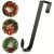 1pc Christmas Wreath Hangers, 12″ Hanger For Front Door Hanging, Metal Wreath Door Hanger For Front Door Decor, Wreath Hanger Over The Door Hooks For Thanksgiving, Christmas, Welcome Sign