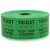 2000 Raffle Tickets, Green Tickets for Events, Raffle Tickets Roll