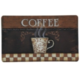 Anti-Fatigue Cushioned Kitchen Mat (2-Pack) – Vintage Coffee