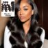 UNice 4Pcs Natural Wave Remy Human Hair Weaves