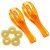 2 Pcs Finger Roller Massager and 5 Pcs Acupressure Massage Rings for Finger Hand Massage, Hand Blood Circulation Massage Roller Tools, Handheld Stress