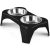 3-Piece Elevated Pet Bowl Dinner Set