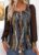 Modlily Multi Color Tummy Coverage Dazzle Colorful Print T Shirt – XXL