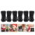 3 Pairs Mini Christmas Boots Interior House Decoration Miniature Shoes Models Kids Santa Toy