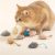 3pcs Cat Toys For Indoor Cats, 3 Pack Cat Toy Mouse Cat Toys Interactive With Durable Linen, Kitten Toy Mice Cat Toys Cat Toys Cat Chew Toy