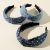 3pcs Denim Striped Dot Headband Women’s Fashion Simple Blue Hair Accessories