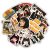 50pcs/set stickers classic movie pulp fiction graffiti waterproof sticker for skateboard lapmacbook bicycle motocycle waterproof decals