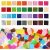 5400 Pcs Tissue Paper Squares, 1*1 inch 36 Assorted Colored Tissue Paper for Arts and Crafts,Rainbow Tissue Paper Bulk for DIY Scrapbooking,Greeting C