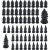 60pcs Tire Repair Rubber Nail, Rubber Screw Tire Plugs Self-service Vacuum Tire Repair Nail Kit Tires Quick Puncture Repair Tools