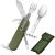 7-in-1 Camping Utensils – Portable Stainless Steel Camping Fork Spoon Knife Set for Hiking, Picnics Outdoor Enthusiasts, and Travel – Essential Surviv