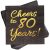 80th Birthday Decorations for Men Women Party Supplies Cocktail Napkins Black 50 Pack,5″x 5″ Folded,Cheers to 80 Years! (80)