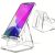 Acrylic Phone Holder, Transparent Phone Holder, All Smartphones 4-8 Inches, Desk, Office Supplies, Accessories.