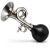 Aluminum Alloy Bike Horn, Loud Bicycle Horns for Kids and Adults,Retro and Easy-to-Install Bicycle Accessories 1 Pack – Black