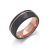 Azury 8mm Tungsten Carbide Unisex Band Rings – ROSE SIZE 8