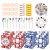 Baseball Party Favors – 12 Pack Baseball Gifts Set with Goodie Bags, Straws, Keychains, Mini Balls, Bracelets & Stickers for Baseball Team Celebration
