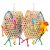 Bird Parrot Toys,2 Pack Bird Hanging Foraging Shredder Toys for Small Medium Small Bird Conure Cockatiel Parrotlet Lovebird Budgie A-2 pack