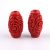 Cinnabar Beads, Flower, FireBrick, 20x20x10mm, Hole: 2mm