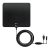 Chaowei Indoor HDTV Antenna – Omnidirectional Design, 120-Mile Range with Signal Booster, Ideal for 4K & 1080p Smart TVs, Compatible with ATSC & Legac