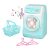 Coherny Mini Simulation Dollhouse Furniture Kitchen Toys Kids Children Play House Toy Washing Machine Blue