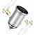 COMLZD USB C Car Charger Fast Car Charger Port Adapter, 20W QC3.0 Mini Car Cigarette Lighter USB Type C 3A Output Car Charger (Silver)