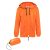 COOFANDY Mens Packable Rain Jacket Lightweight Waterproof Raincoat with Hood Outdoor Rain Gear Travel Hiking Cycling Medium Orange