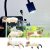 Cute Cat Figurine Computer Monitor Decoration fish tank Bonsai Miniature Ornaments Kitten Model Computer Monitor Decorations