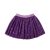 DaniChins Girl’s Layered Tutu Skirt Tulle Princess Sparkle Skirt Purple 10