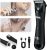 DSP 2 in 1 Mens Groin Trimmer Mens Pubic Hair Trimmer Men Trimmer for Pubic Hair Ball Shaver Electric Back Razor, Led Light, Ipx6 Wet/Dry Use 60383