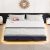 DWVO King Size Floating Bed Frame, LED Bed Frame with USB Port, King Metal Platform Bed with Heavy Duty Steel Slats, No Box Spring Needed, Easy Assemb