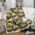 Erosebridal Excavator Flannel Blanket Equipment Truck Sherpa Blanket Children Cartoon Construction Tractor Fuzzy Blanket for Kids Boys Yellow Vehicle