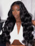 UNice Hair Peruvian Body Wave HD Lace Closure With 3pcs Human Hair Weave