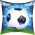 Feelyou Football Throw Pillow Cover, American Soccer Ball Sports Cushion Case for Home Living Room Decor, Reversible Urban Ball Gaming Decorative Thro