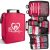 First Aid Kit, Trauma First Aid Kits with Labelled Compartments Molle System, Professional Emergency Kits for Home, Office, Car, Outdoor, Hiking, Trav