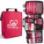 First Aid Kit, Trauma First Aid Kits with Labelled Compartments Molle System, Professional Emergency Kits for Home, Office, Car, Outdoor, Hiking, Trav