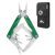 FLISSA Multitool, 16-in-1 Stainless Steel Multi Tool, EDC Multitool with Pocket Knife, Screwdriver, Pliers, Safety Locking and Sheath, Utility Multi-T