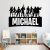 Game Gamer Personalised Name wall Decor Decal video game wall sticker Customized For Kids Bedroom Vinyl Wall Decor Mural G922