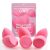 GWT Makeup Sponge Set, 6 Pcs Latex-Free Beauty Blender Sponges for Foundation, Liquid & Cream, Ultra-Soft Wonder Sponges, Multi-Angle Blending, Ideal