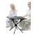 HASIKA Folding Camping Table Large Size Portable Camping Side Table for Outdoor, Beatch, Tailgating, Picnic, Grilling
