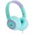 INFURTURE Kids Headphones with Microphone for Children Boys Girls, Volume Limit 94dB, On Ear Headphones,Wired Headphones for Teens School, Travel, Com