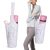 IwIeIaIrI Yoga Mat Bag with Large Size Pocket and Zipper Pocket,Yoga Bag Adjustable Shoulder Strap- Holds More Yoga Accessories Polyester White