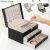 jewelry boxes jewelry box jewelry box with pillow 3-layer large capacity jewelry casket jewelry organizer earring holder jewelry storage l24