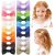 Jollybows Baby Bows Clips 2″ Small Toddler Hair Bows 20pcs Mini Infant Barrettes for Babies Fine Hair Alligator Hair Clips in Gift