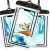 KPX 3 Pack Waterproof Phone Pouch Float Clear Cell Holder Protector with Lanyard, Water Proof Dry Bag Case for Beach Swimming Pool (3pcs Phone Pouch)