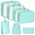 KPX Packing Cubes for Travel, Travel Luggage Packing Organizers, Travel Accessories Large Toiletries Bag for Clothes Shoes Cosmetics Toiletries 7Set-B